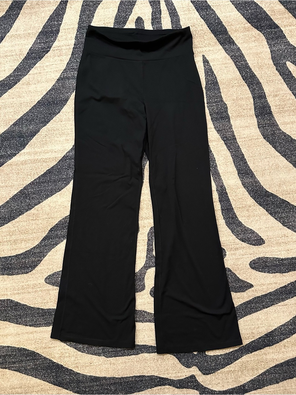 Aeropostale Black Flared Leggings